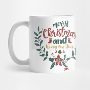 Merry CHRISTMAS AND HAPPY NEW YEAR Mug